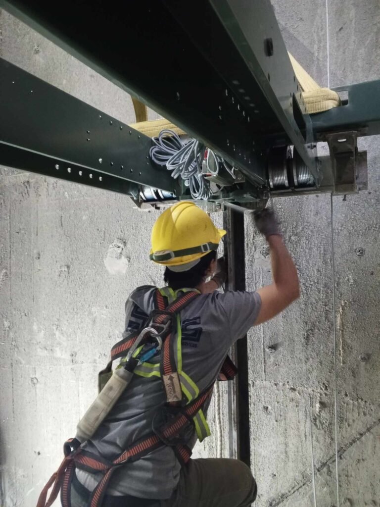INSTALLATION OF SAFETY GEAR (PE 9)