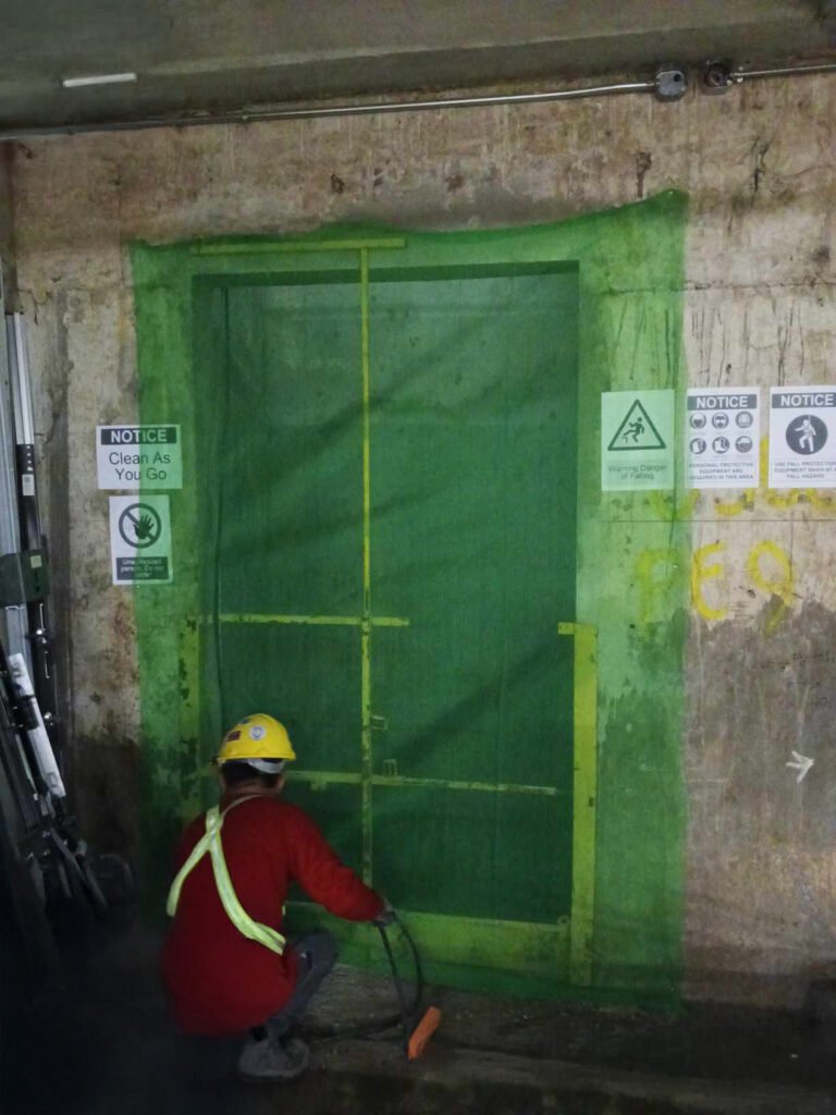 Set up temporary barricades